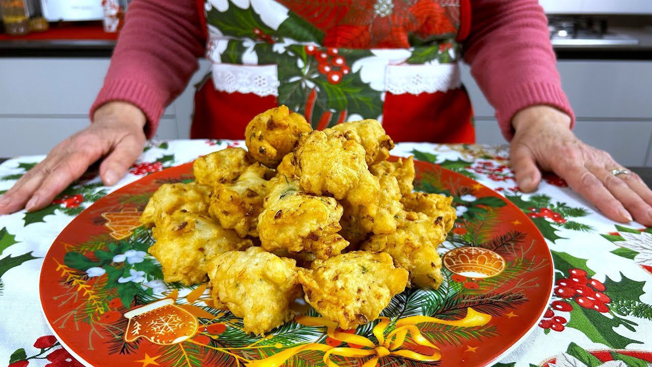 Рождественские блины из цветной капусты 🎅 И начнем вечеринку!