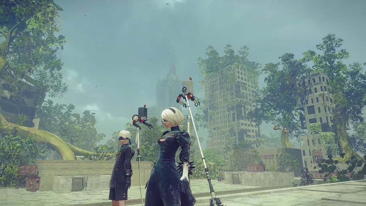 NieR Automata OST - City Ruins ('Rays of Shade' Mix)