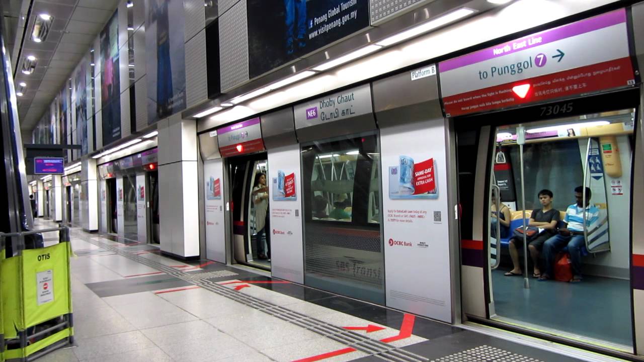 SBS Transit C751A [745/746] at Dhoby Ghaut (Last Train » Punggol)