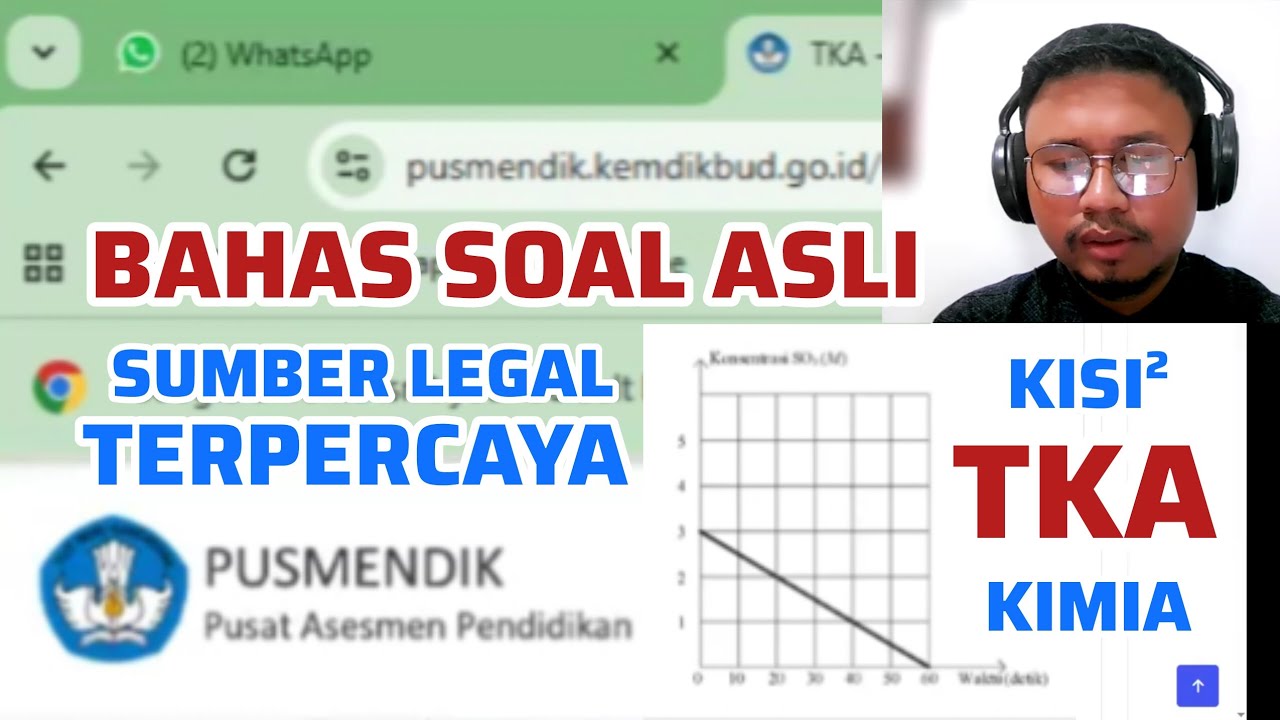 2 MENIT KURANG, BISA❗❗KISI² TKA KIMIA ASLI DARI SUMBER LEGAL TERPERCAYA #BASO #TKA #SNBP #LAJUREAKSI