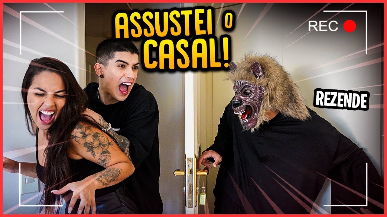 ASSUSTANDO O CASAL NA CASA POR 24H!! - TROLLANDO AMIGOS  [ REZENDE EVIL ]