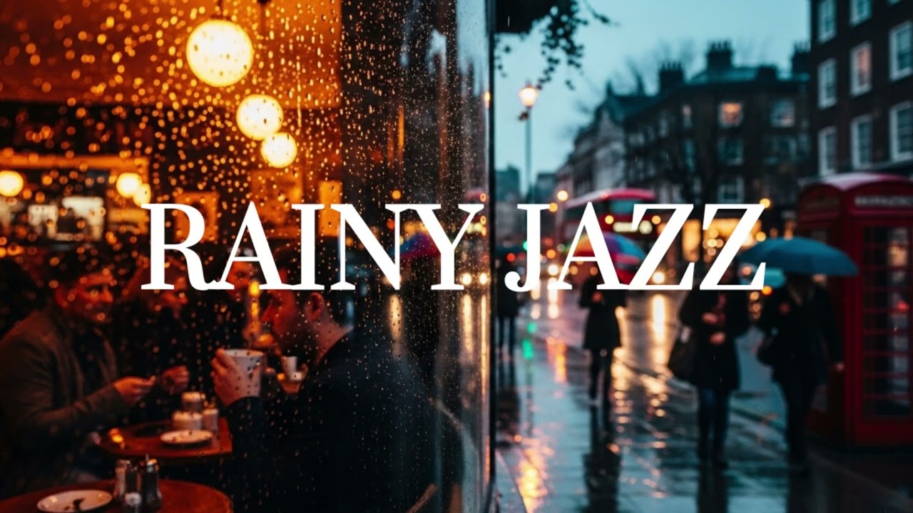 [Playlist] Cozy Rainy Jazz Playlist ☔Relaxing Background Music |  비오는 날 카페 감성 재즈