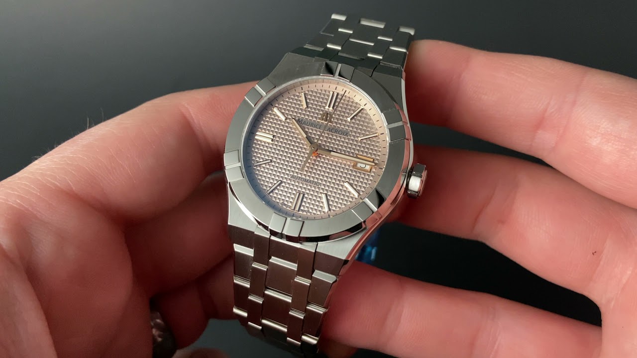 One of the best Values in Watches! Maurice Lacroix Aikon 39 Salmon Dial