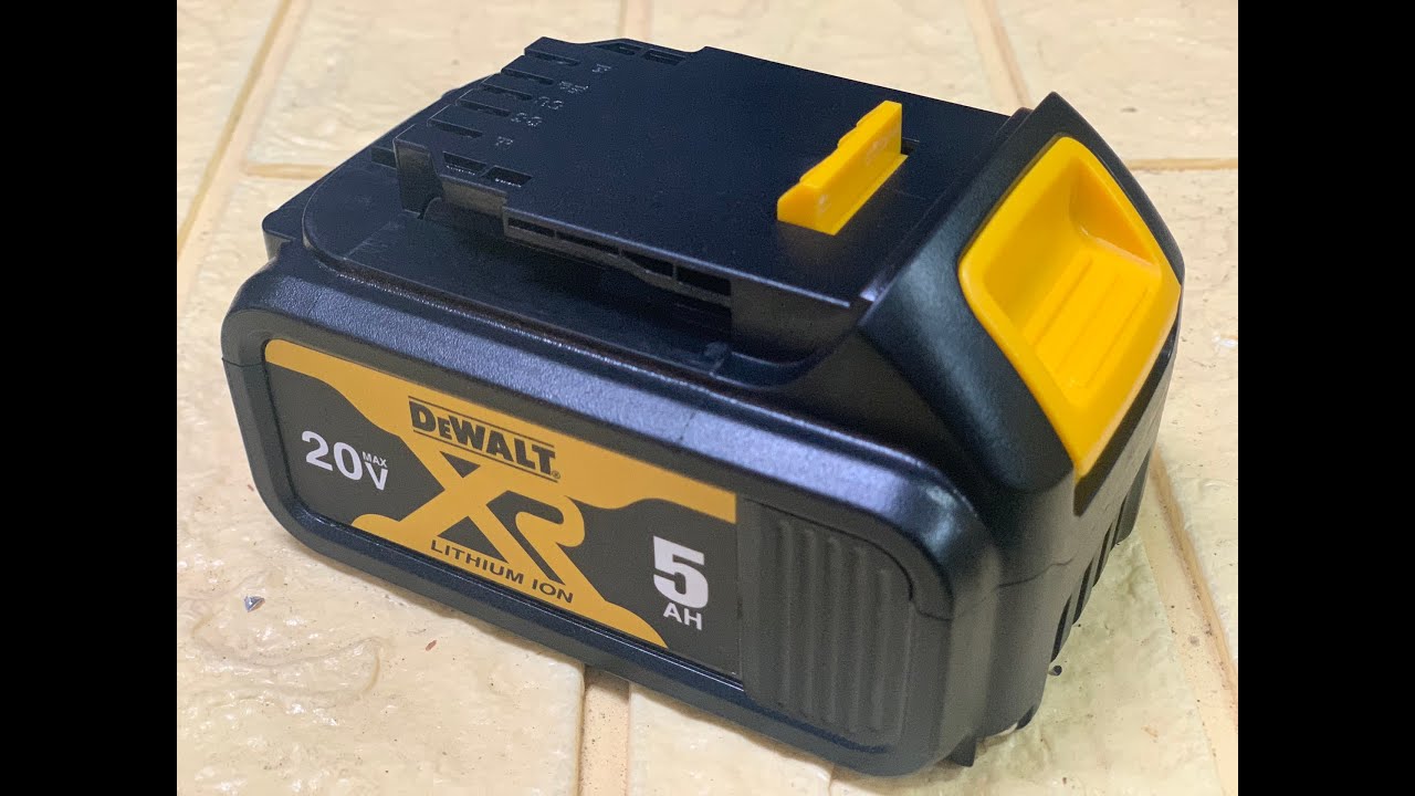 Hướng dẫn đóng khối pin Dewalt 18V với Cells Samsung25R DL 5,000mah ! Battery restore solution !