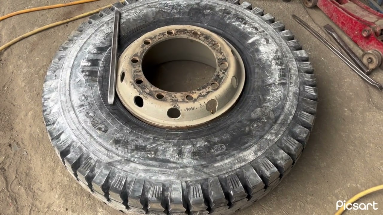 1000/20 apollo new tyre fiting#mini vlog video💁✅