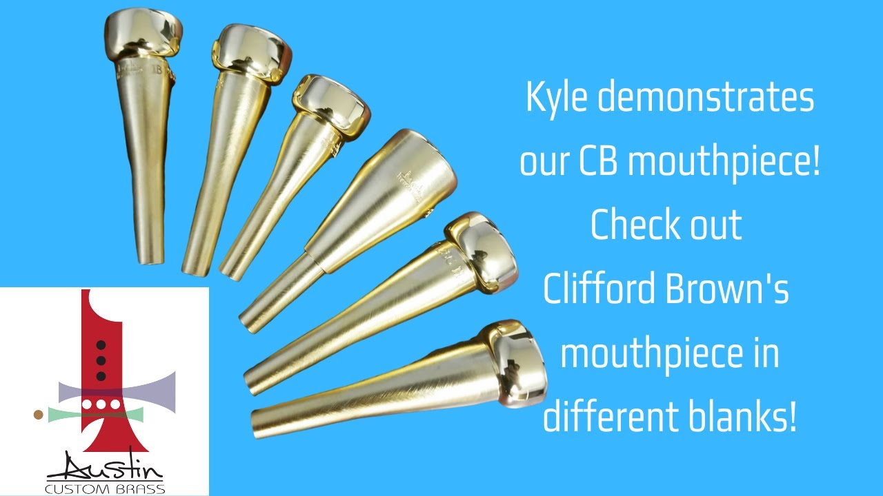 Austin Custom Brass CB Trumpet Mouthpiece Blank Comparison (archive from Facebook Live)!