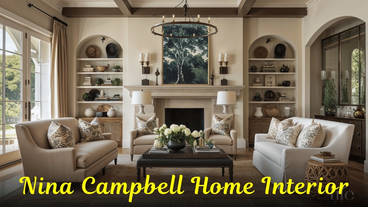 Nina Campbell Style Home Interior Design for Classic Luxury Living