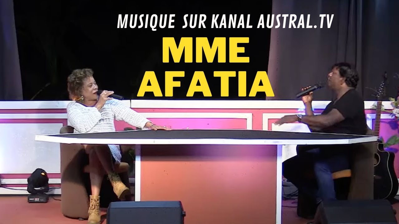 Mme AFATIA chez KANAL AUSTRAL.TV