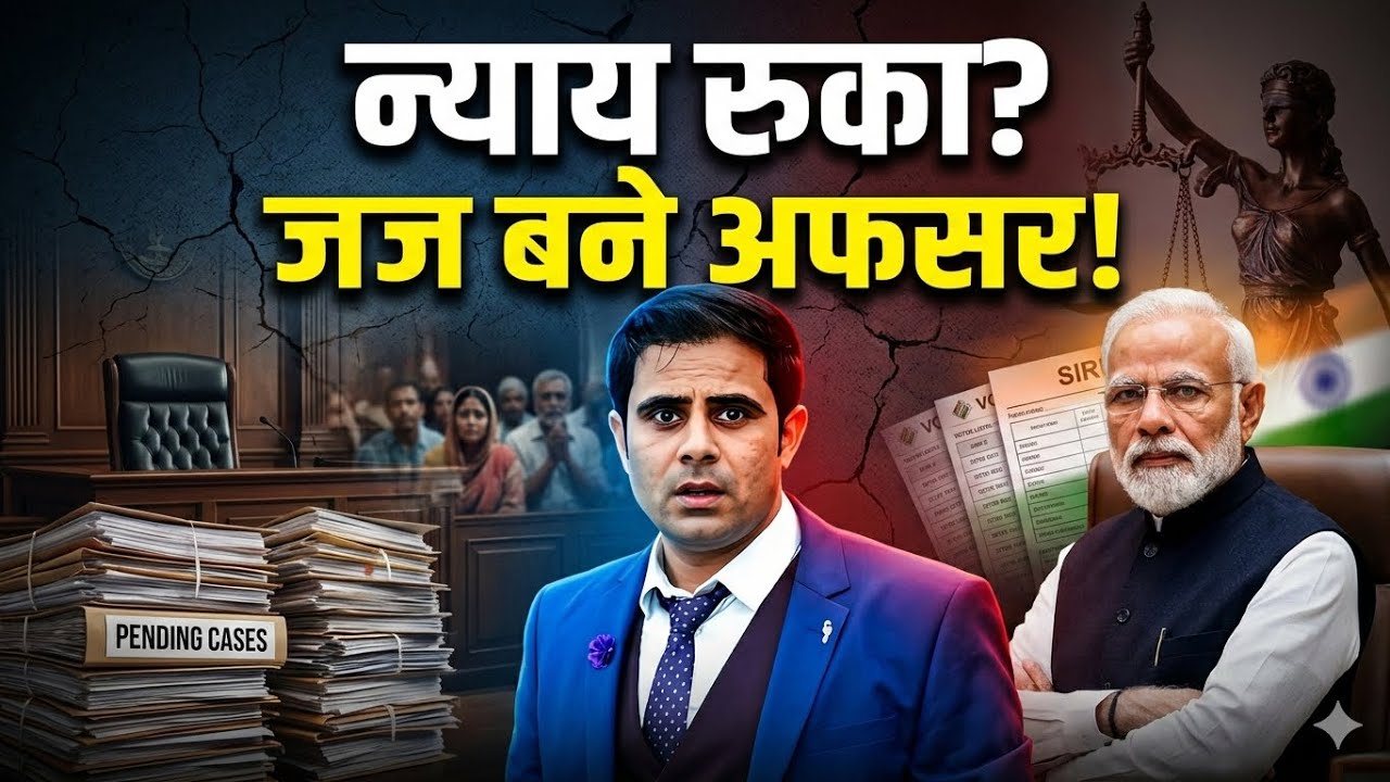 जब जज ही बन गए सरकारी अफसर? West Bengal में SIR ड्यूटी से ठप पड़े केस | लोकतंत्र खतरे में?