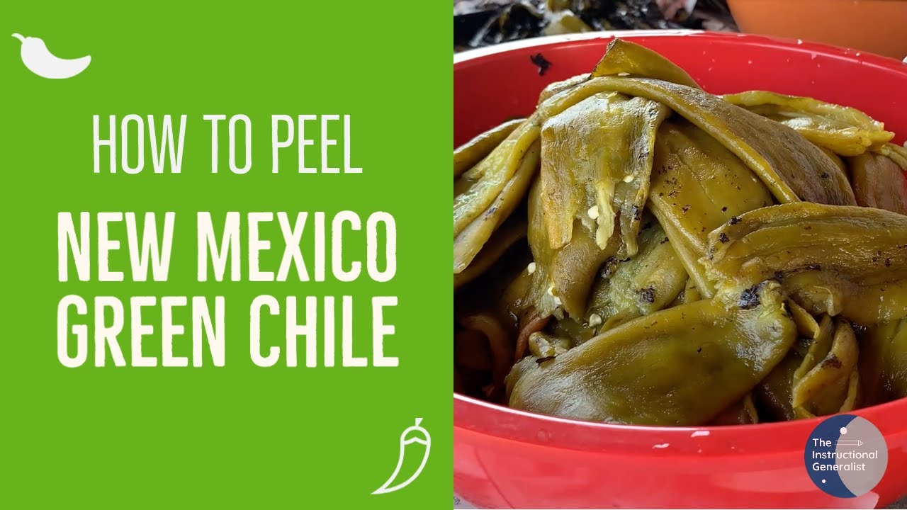 How To Peel Green Chile
