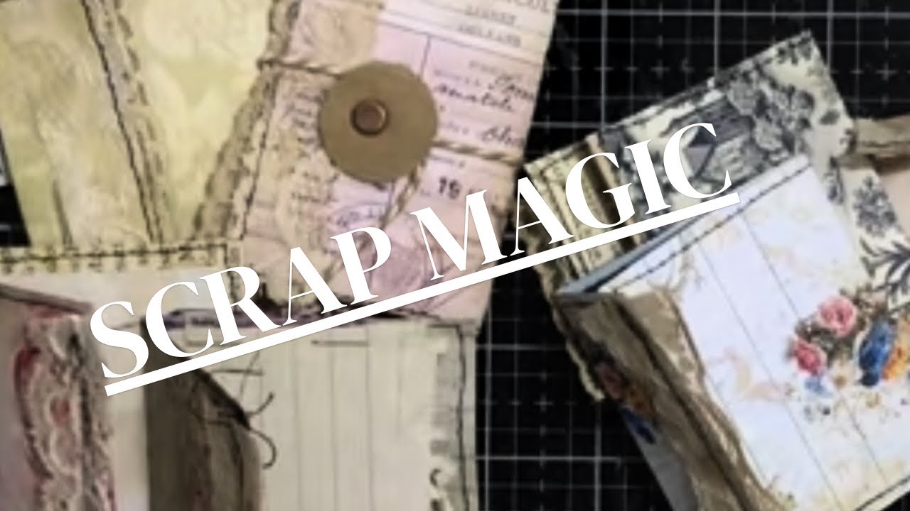 Don’t Throw Away Paper Scraps! Make These Gorgeous Mini Junk Journal Booklets