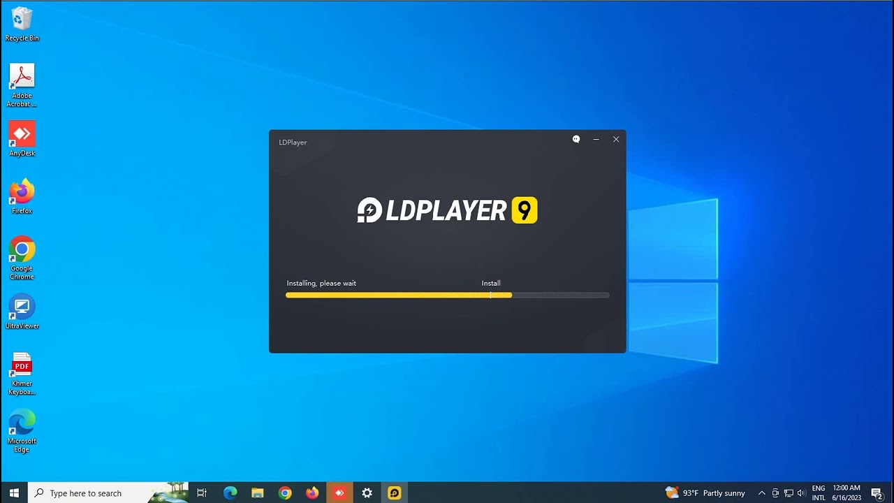 How to  ​Install LDPlayer 9 for run account Facebook