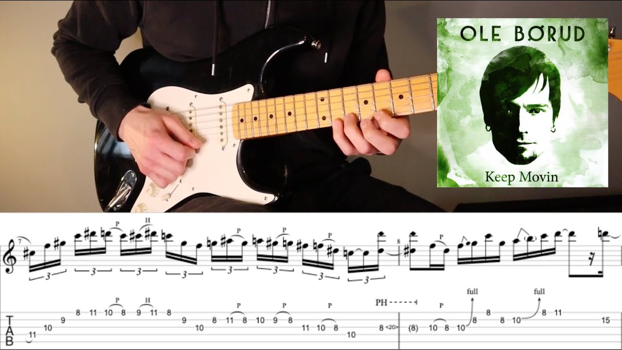 Ole B&oslash;rud - Make a change // Guitar solo + tabs