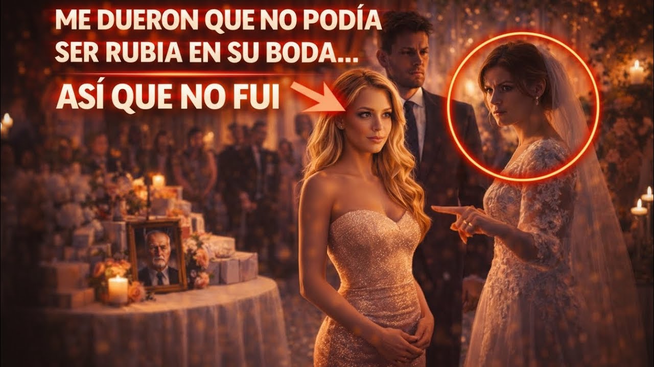 Me llamaron EGOÍSTA por teñirme de RUBIA antes de la boda… así que NO FUI