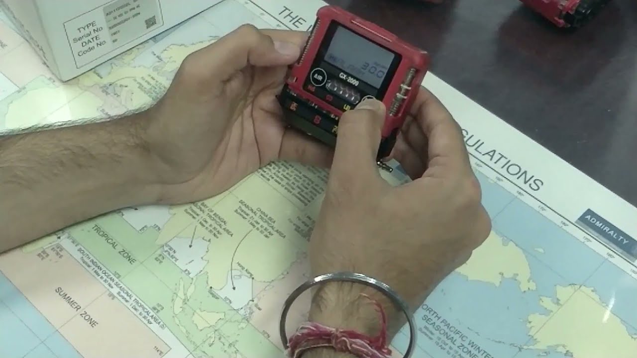 Calibration of personal and portable GAS detection equipment's onboard ship | HINDI
