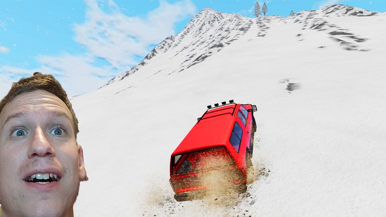 VZPON NA GORO Z KOMBIJEM BeamNG.Drive