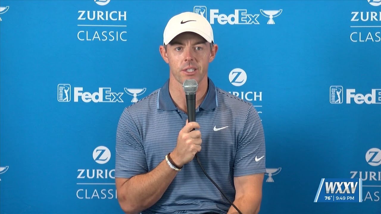 The world's best golfers are in New Orleans for the Zurich Classic including Rory McIlroy fresh off