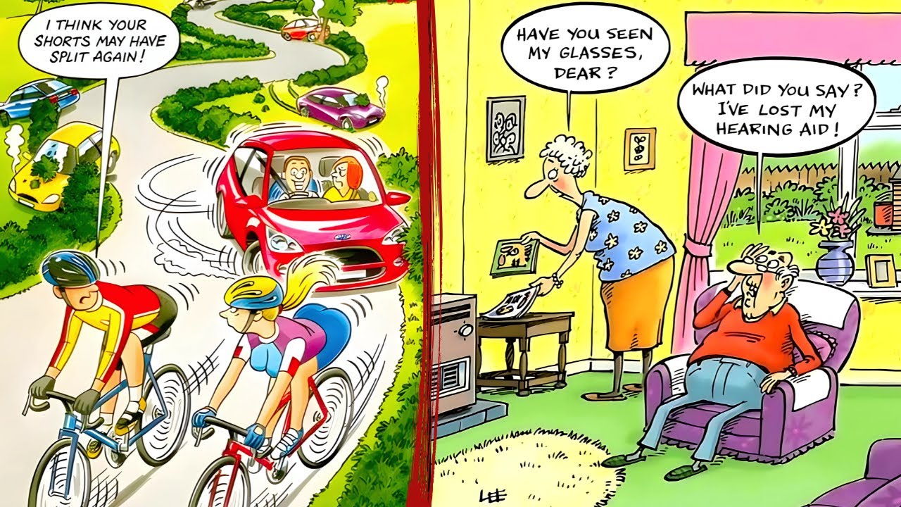 You’ll Laugh TWICE with These Genius Comic Twists 😂 #CleanHumor #FunnyComics
