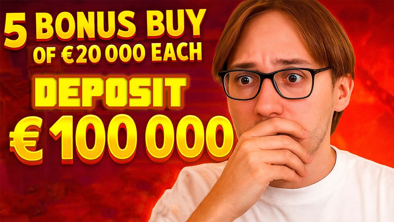 &euro;100,000 Casino Bonus Buy Challenge &mdash; &euro;20,000 Bonus Buys in 5 Slots!