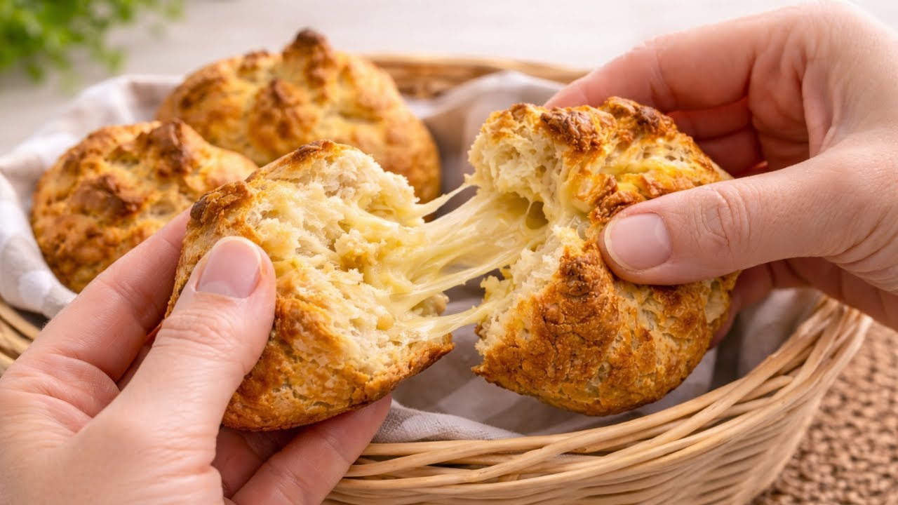 Pan relleno de queso🧀 en Thermomix | TM6 | Fácil y delicioso