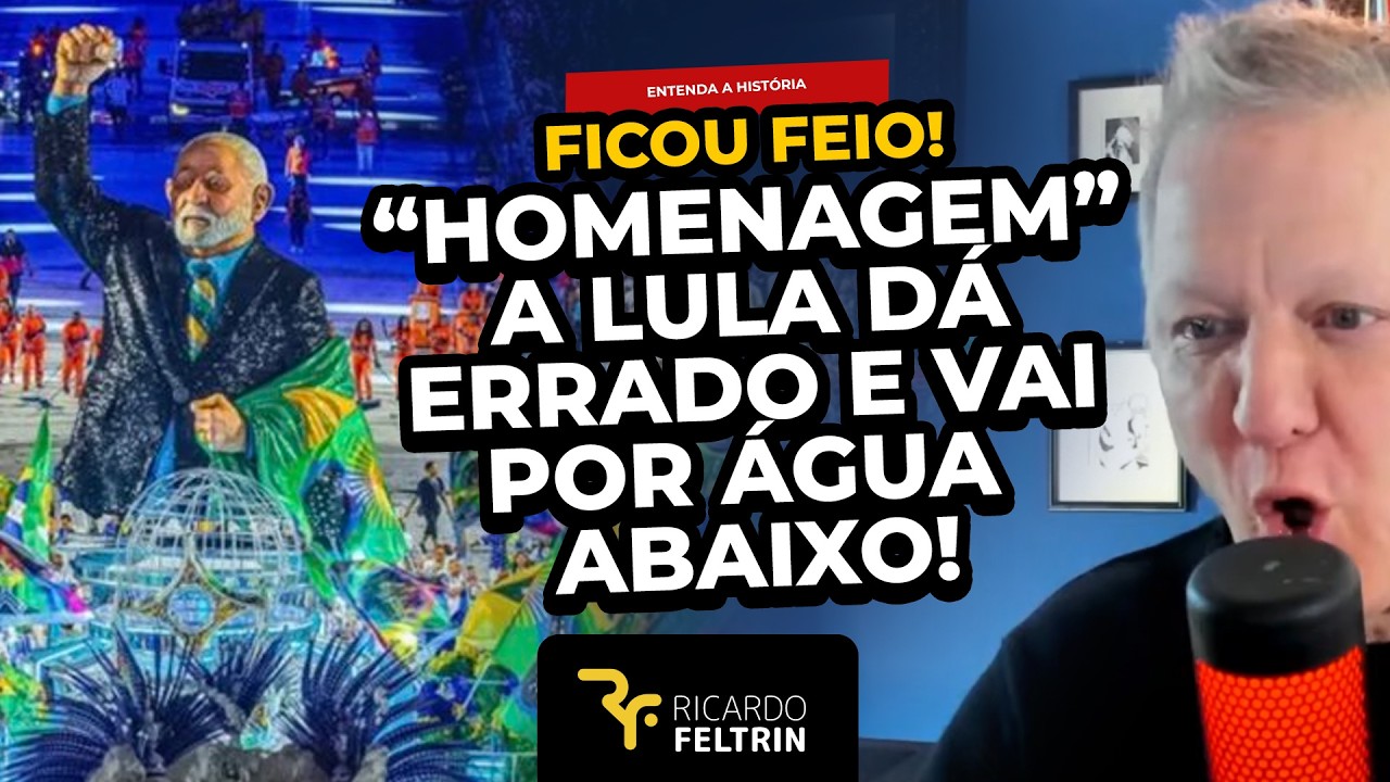 Ficou muito feio!!! Escola de samba que homenageou Lula é rebaixada!!!