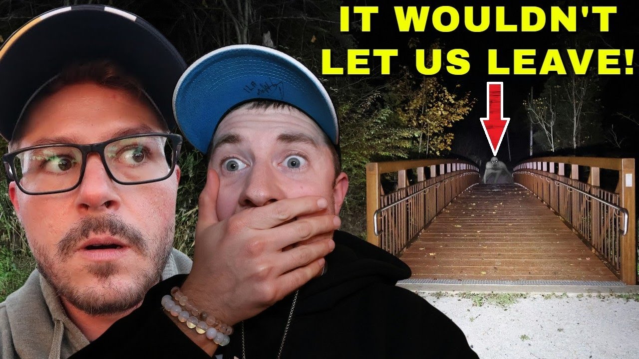 (THIS PLACE IS TOO DANGEROUS!)  IT WOULDN'T LET US LEAVE