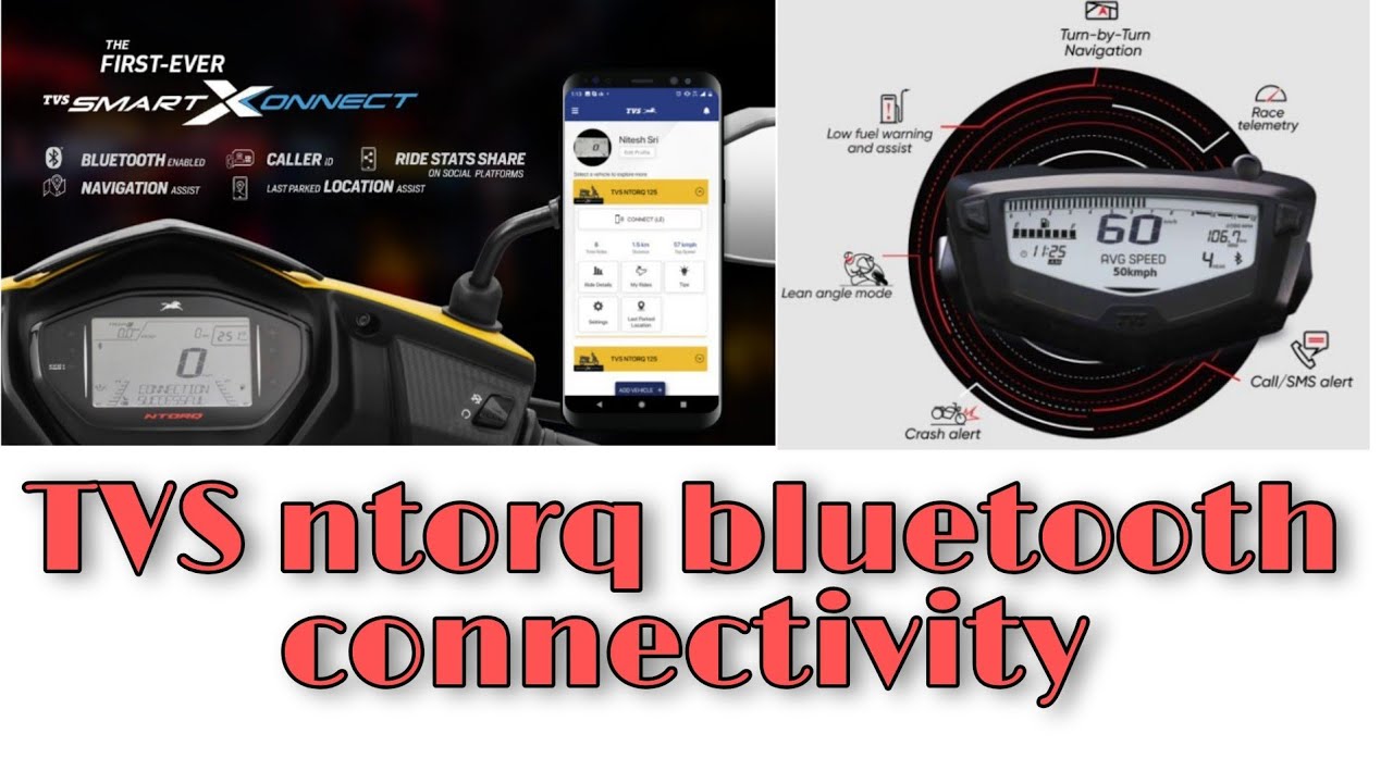 How to connect TVS smart x connect | Full digital meter Information