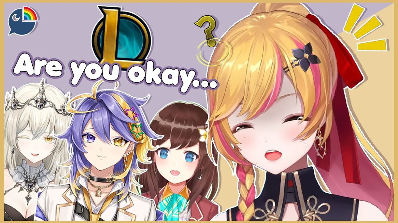 Seffyna thinks League is a HORROR GAME (ft. Aster, Hana, Michiya) | NIJISANJI