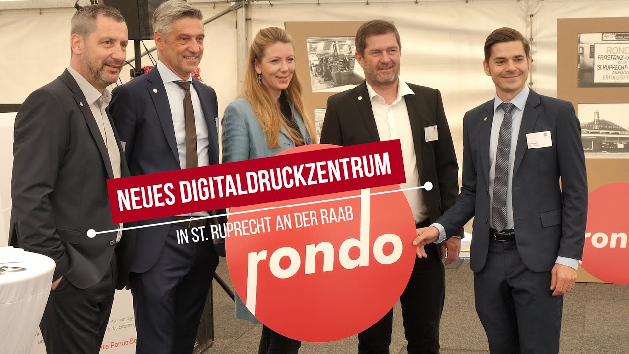 Neues Druckzentrum in St  Ruprecht an der Raab | Styria | Austria | vulkantv.at