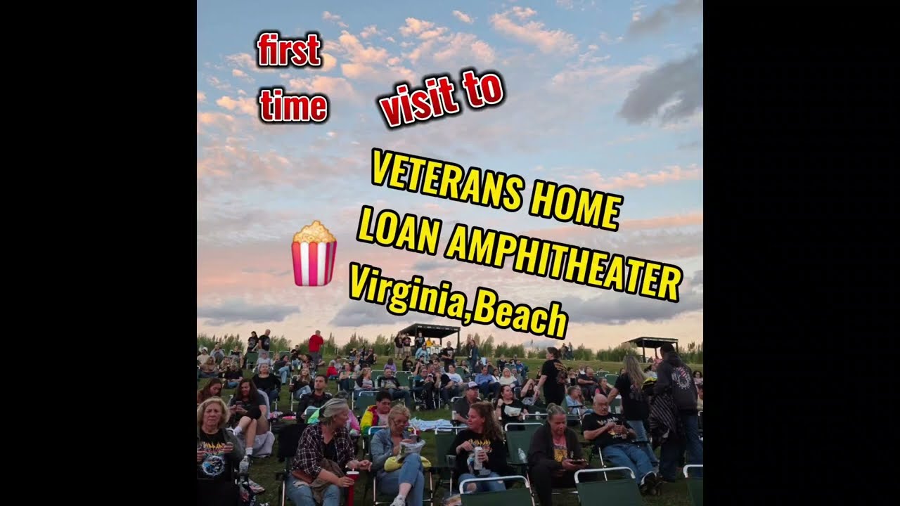 First Time at Veterans Home Loan Amphitheater | Virginia Beach Concert 