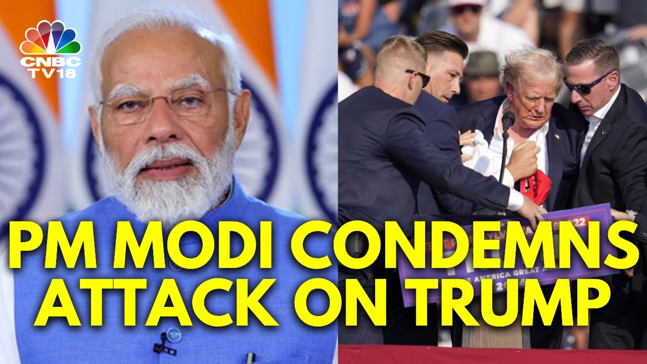 PM Modi Condemns Trump Rally Shooting, Says 'Deeply Concerned By Attack On My Friend' | N18V
