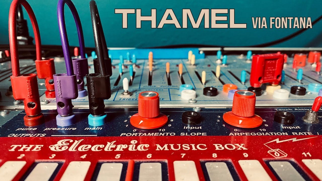 BUCHLA MUSIC EASEL - Via Fontana -  #ambient #buchla #electronicmusic #buchlamusiceasel