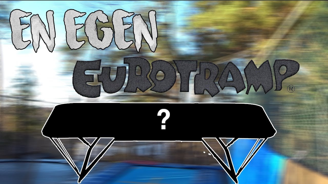 HAN HAR EN EGEN TRAMPOLINPARK!! *4 Studsmattor*