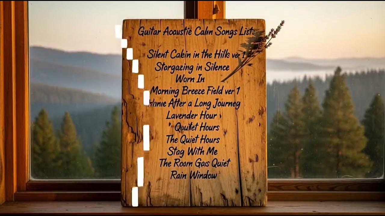 Peaceful Acoustic Guitar Music for Studying and Focus