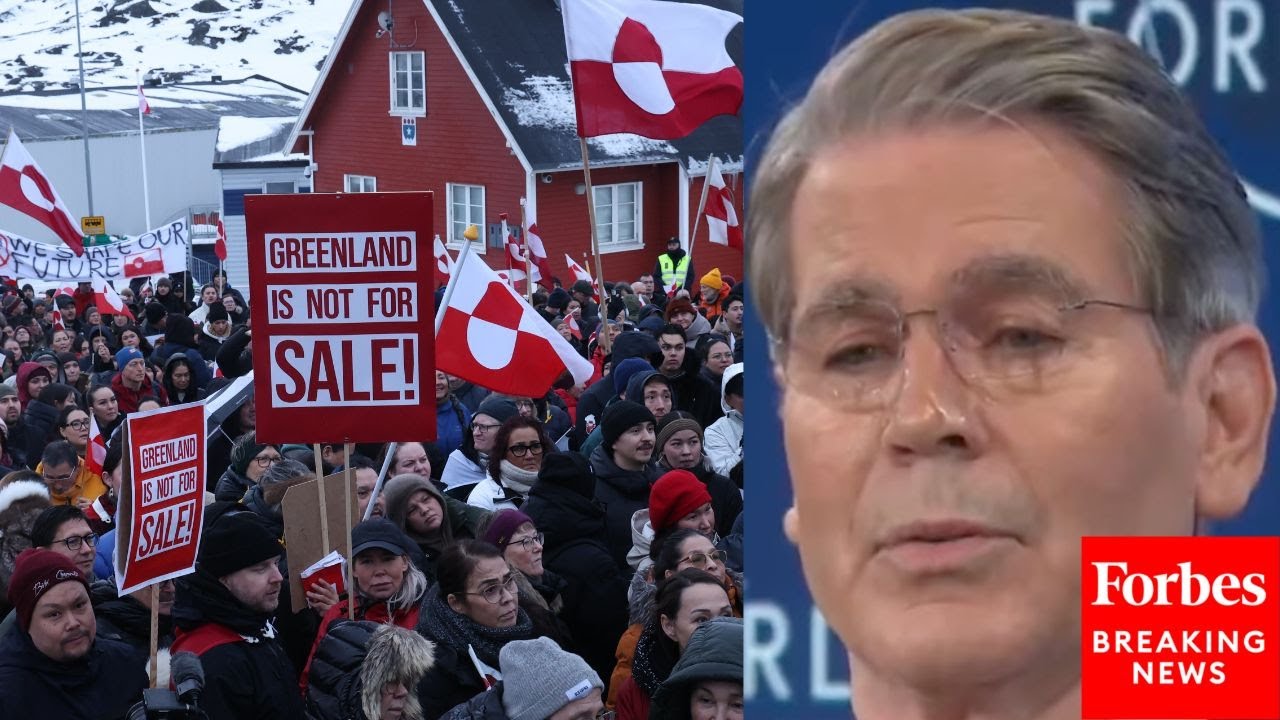 Scott Bessent Asked About Greenland: 'How Do You Justify Taking Over A Country?'