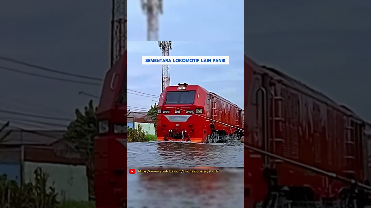 LOKOMOTIF CC 300&ndash;SANG MONSTER REL BUATAN INDONESIA! #cc300#lokomotifindonesia#banggabuatanindonesia