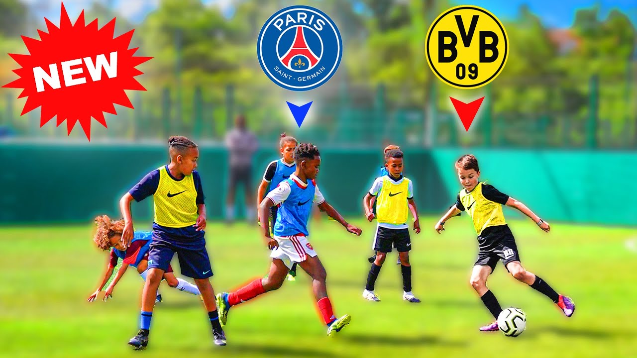 I Challenged Kid MBAPPE & HALAAND to a Football Competition 🔥⚽