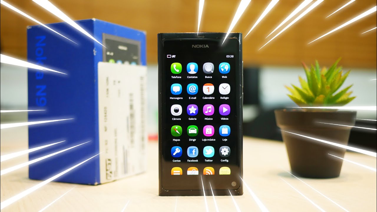 O PRIMEIRO CELULAR SEM BOTÕES ‎| NOKIA N9 Unboxing Nostálgico