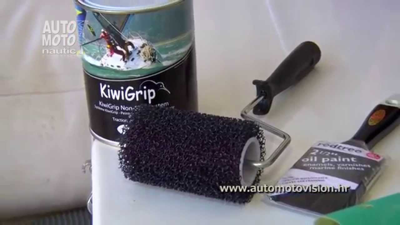 Protuklizne povr&scaron;ine na brodu (I dio) Kiwigrip