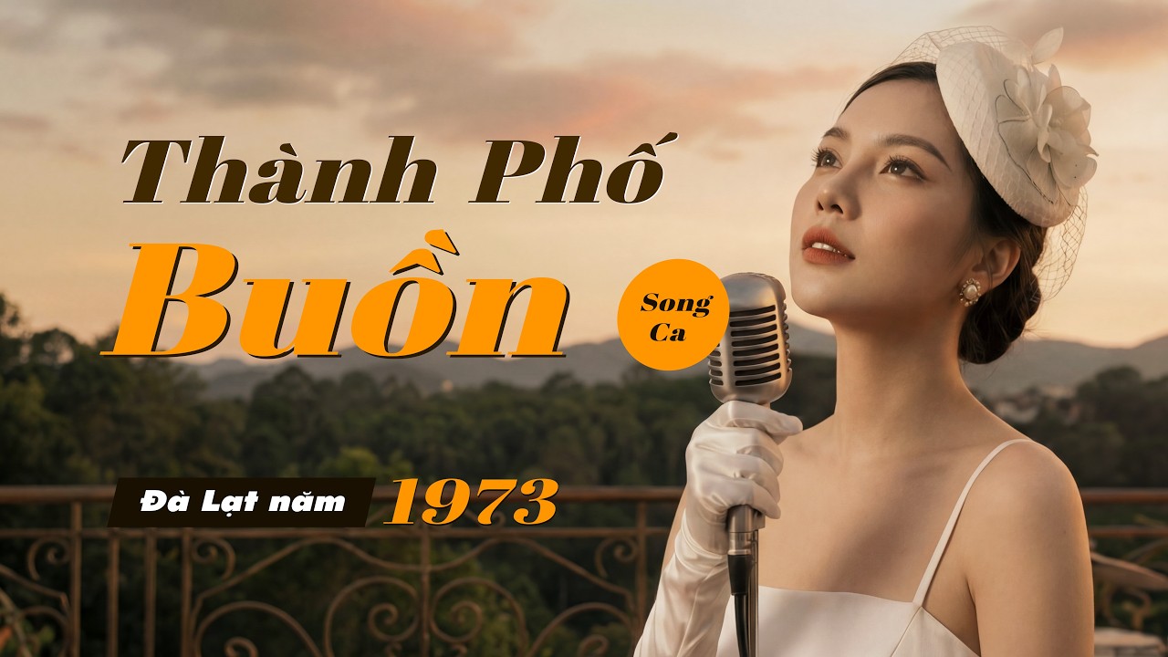 Thành Phố Buồn (Song ca) - St: Lam Phương (1973) | Hoài niệm, tản mạn, bồng bềnh.