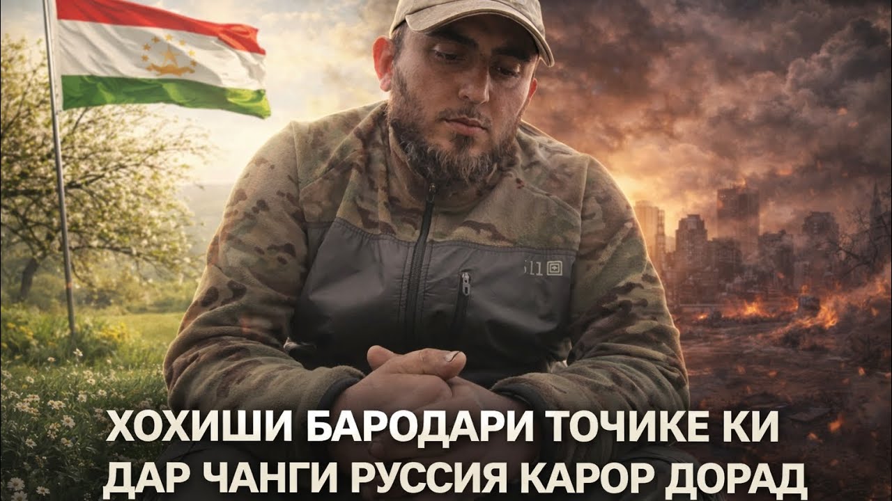 Бародари тоҷик дар ҷанги Русия, барои кадом кораш бахшиш пурсид? 