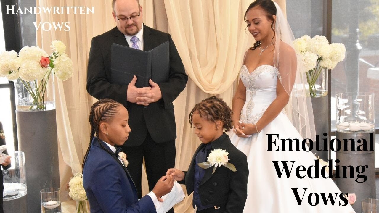 The Benns’ Lesbian Wedding Vows | Try not to Cry!