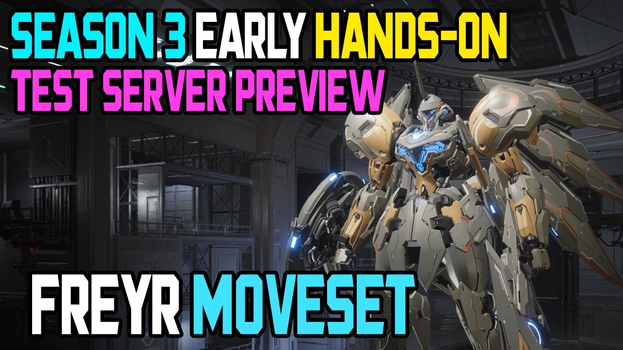 Предварительный обзор Striker на тестовом сервере 3-го сезона Mecha BREAK - FREYR! Да здравствует!
