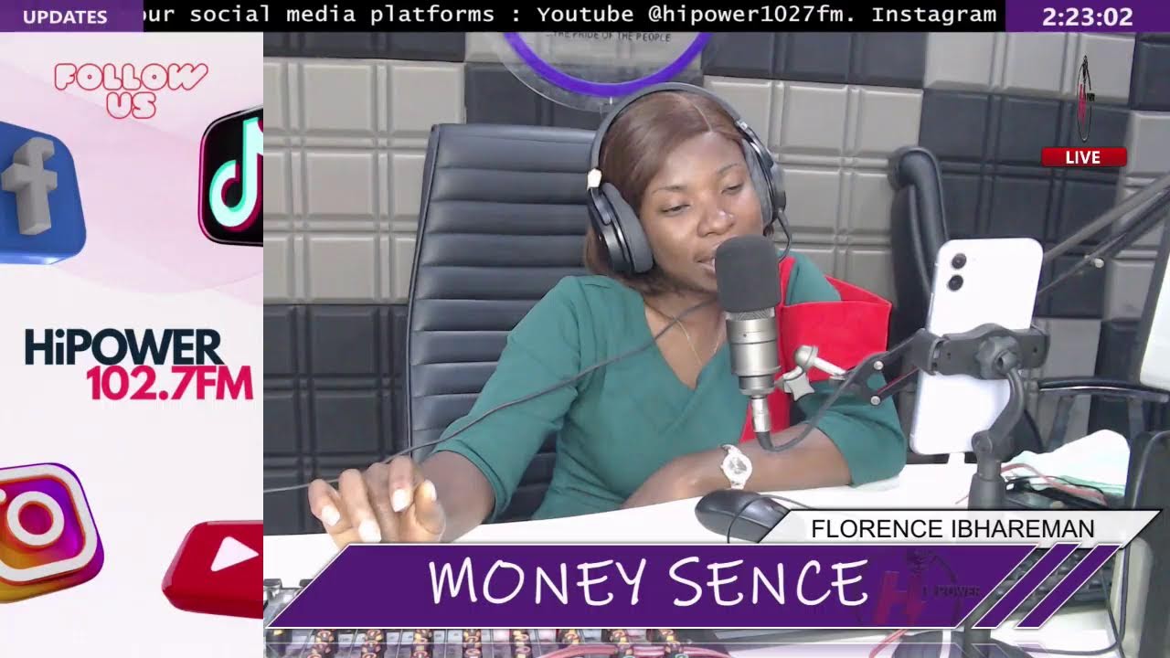 MONEY SENCE WITH FLORENCE IBHAREMAN