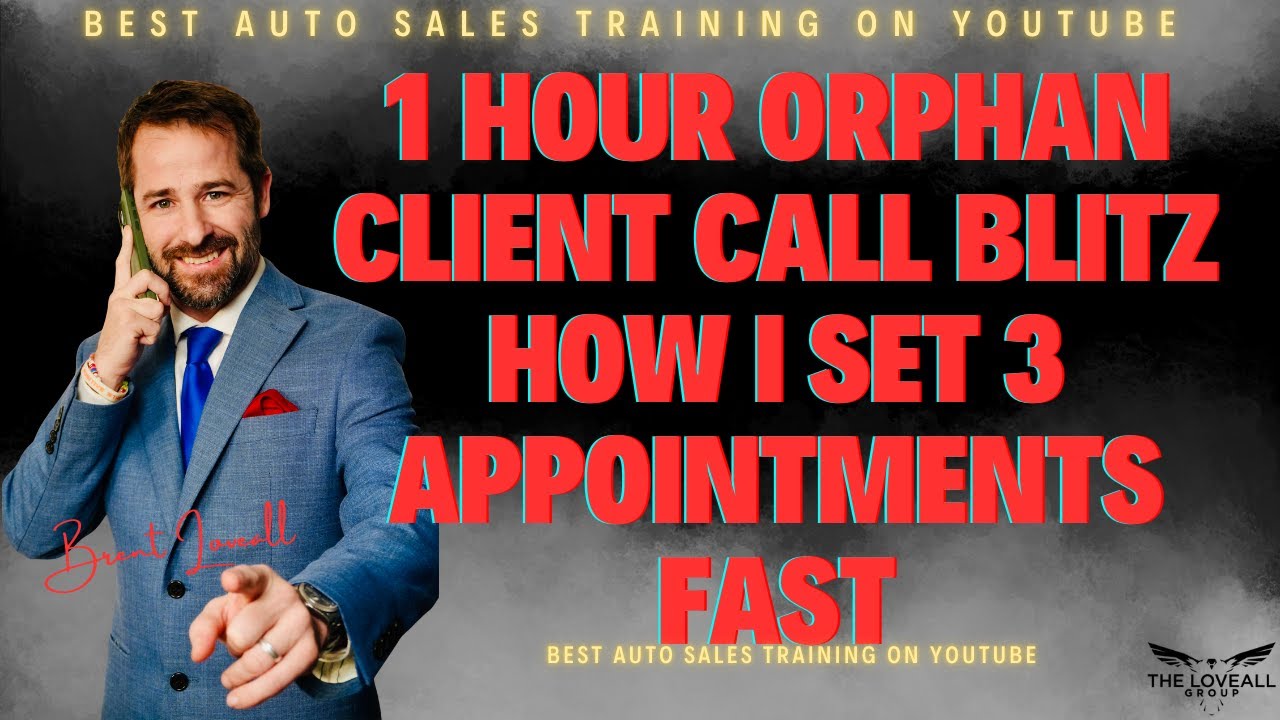 1 Hour Orphan Client Call Blitz How I Set 3 Appointments Fast (No Voicemails)