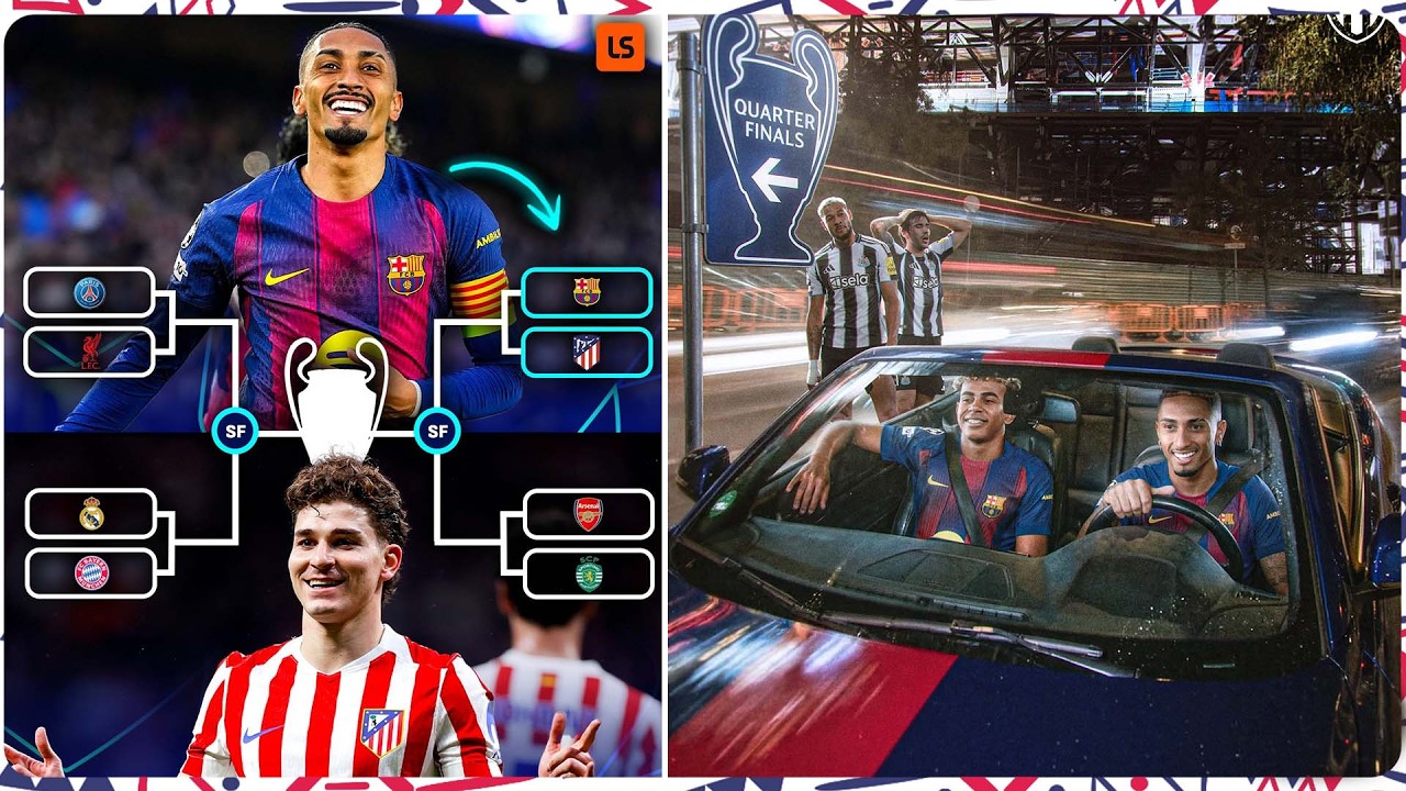 UCL: BARCA MURI 1/4 IZIMARA UMUJINYA KURI ATLETICO MADRID | NEWCASTLE IBIYIBAYEHO NI AGASHYA💥