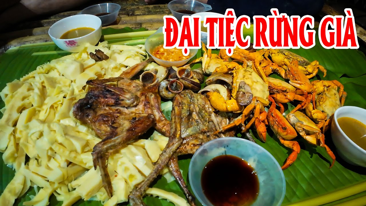 Đại Tiệc Rừng Già Với Rất Nhiều Sơn Hào Hải Vị Trời Ban ✧ Suối Bản Tv