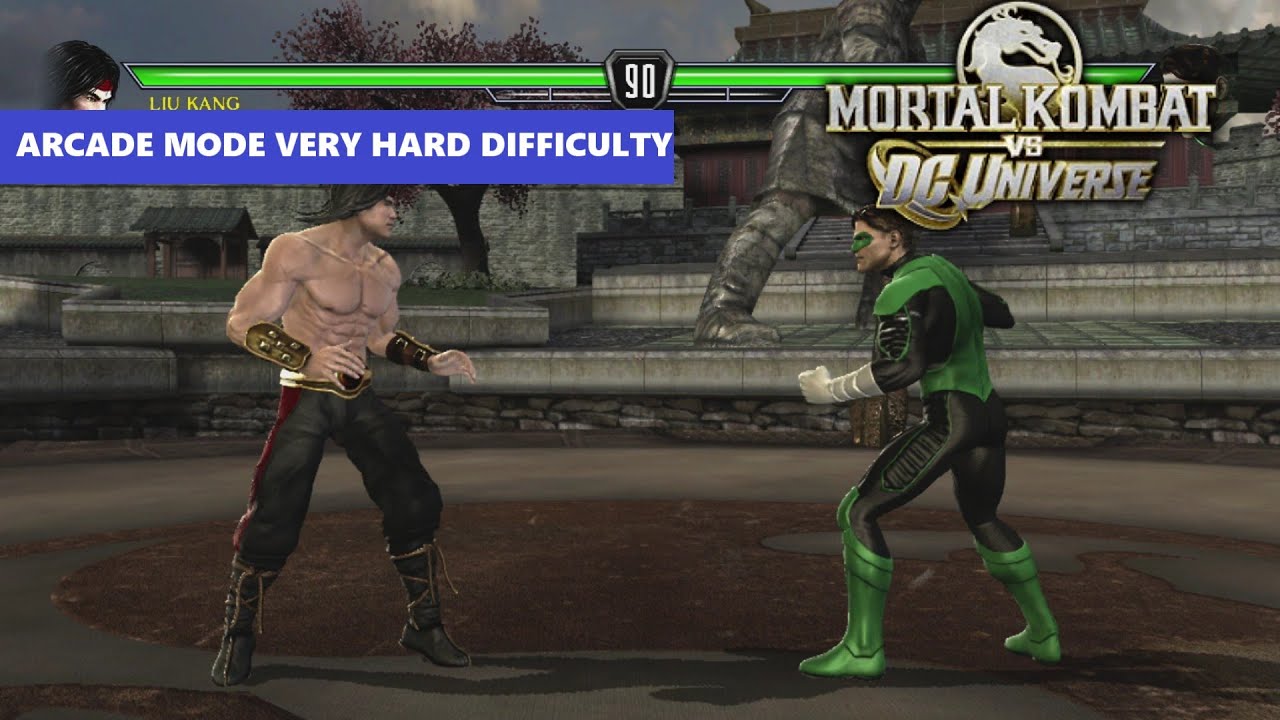 Liu Kang's Blazing Battles: Mortal Kombat vs DC Universe Arcade Mode on Very Hard Difficulty