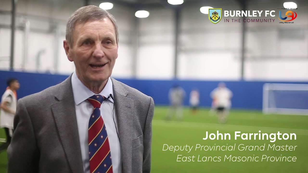 PL Kicks Burnley FC East Lancashire Freemasons