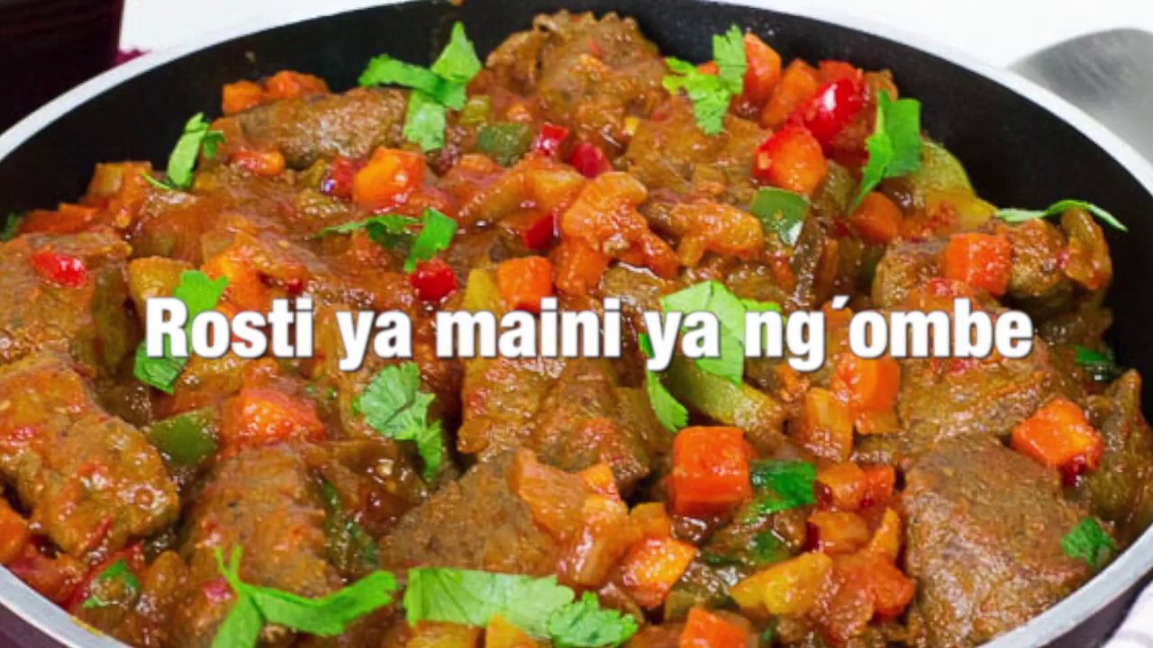 Rosti ya maini ya ng&acute;ombe